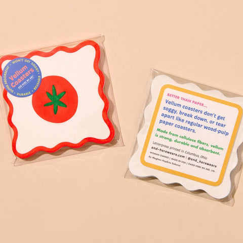 Tomato Coasters Set