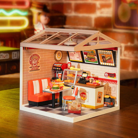 Yum Yum Burgers DIY Miniature Kit