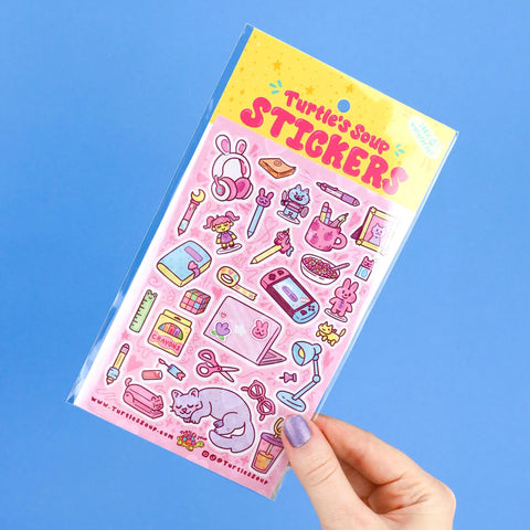 Desk Stuff Sticker Sheet