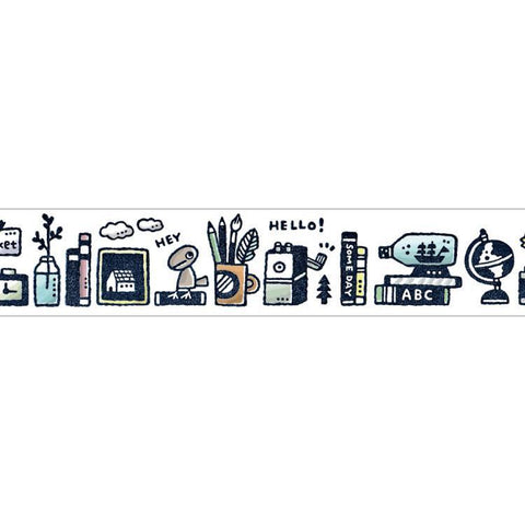Bookshelf Washi Tape