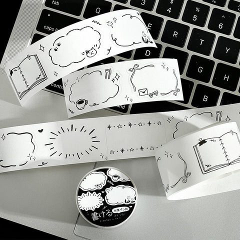 Sketches Washi Sticker Roll