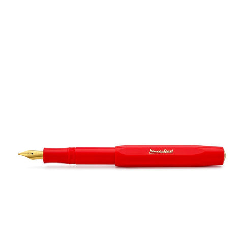 Classic Sport Fountain Pen, Red