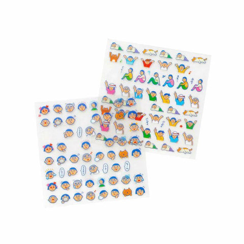 Plans for the Day Sticker Sheet, Human