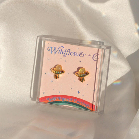 UFO Stud Earrings