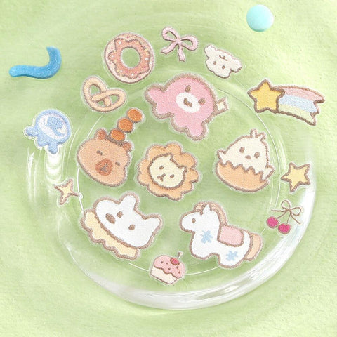 Fluffy Friends Icing Stickers