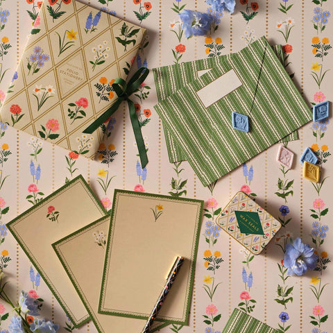 Garden Study Folio Stationery Set