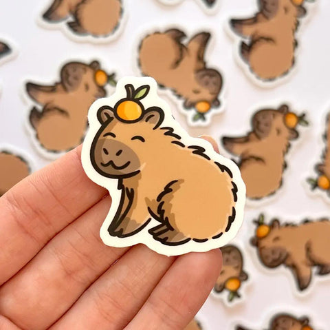Capybara Mini Sticker