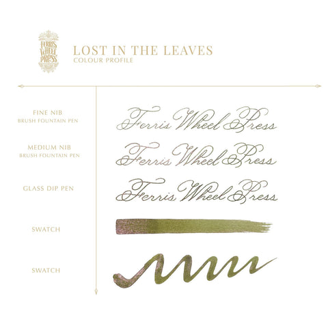 Lost in the Leaves FerriTales Fountain Pen Ink