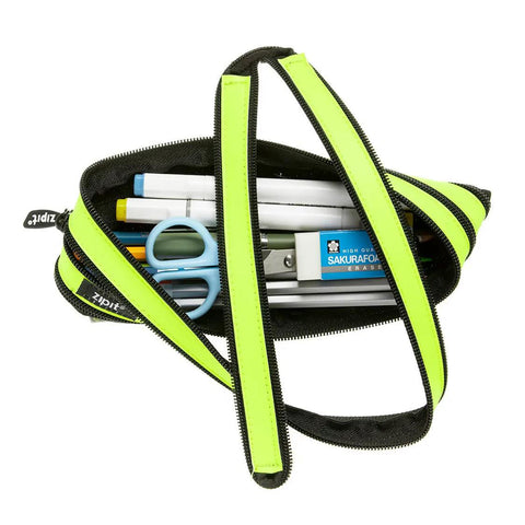 Neon Yellow Pencil Case