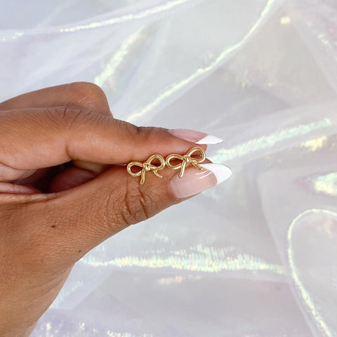 Bow Stud Earrings