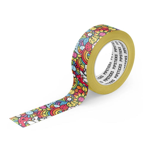 Collage of Color Washi Tape