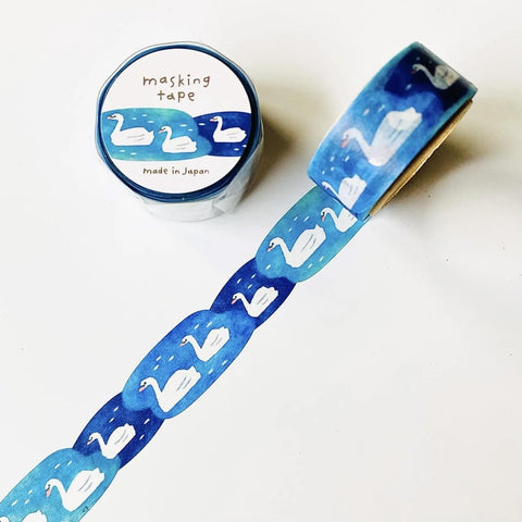Die-Cut Swan Washi Tape