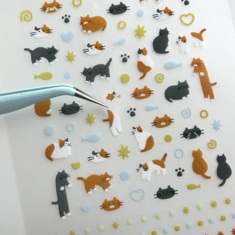 Deco Cats Nail Stickers