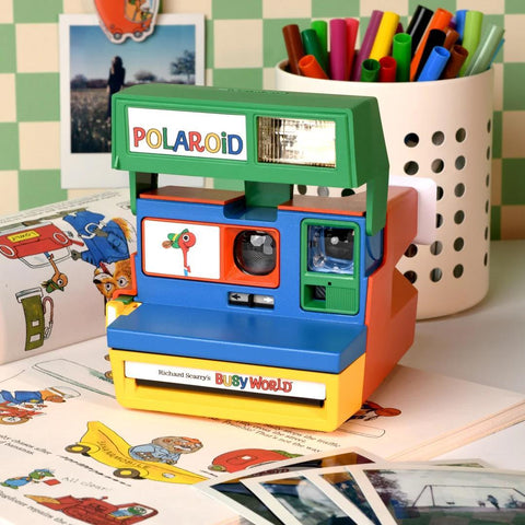 Richard Scarry's Busy World Polaroid 600 Instant Camera