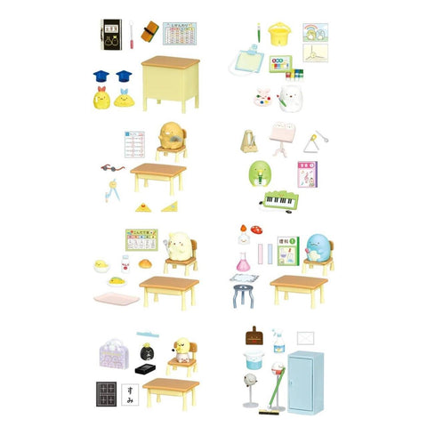 Sumikko Gurashi Elementary School Re-Ment