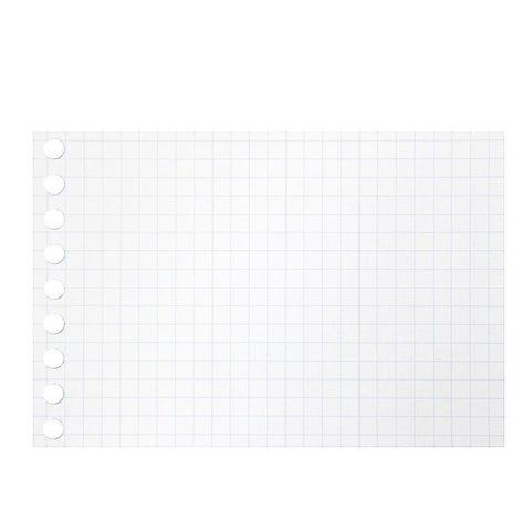 Graph Mini Loose Leaf Paper, B7