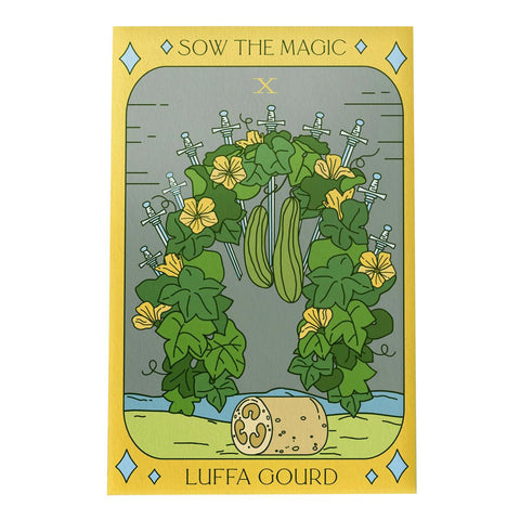 Luffa Gourd Tarot Seed Packet