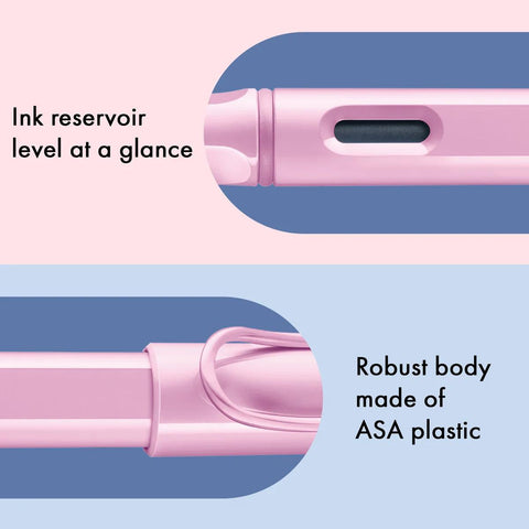 LAMY Safari Fountain Pen, Light Rose
