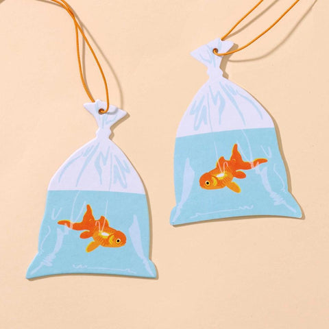 Goldfish in a Bag Air Freshener