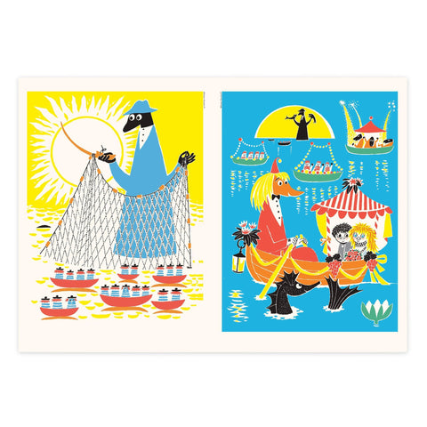 Moomin Pull-Out Prints Book