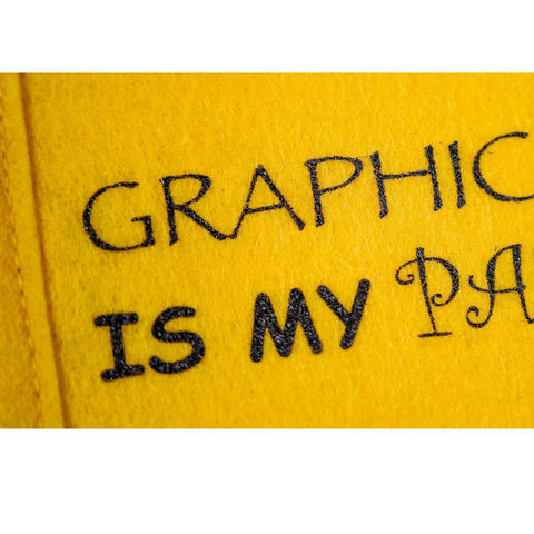 Graphic Design is My Passion Mini Pennant