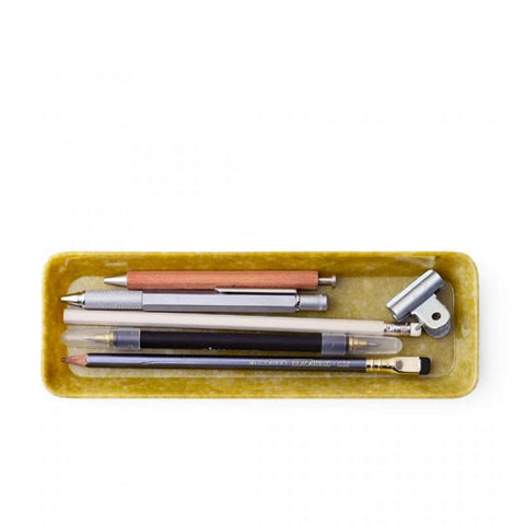 Melamine Pen Tray, Mustard