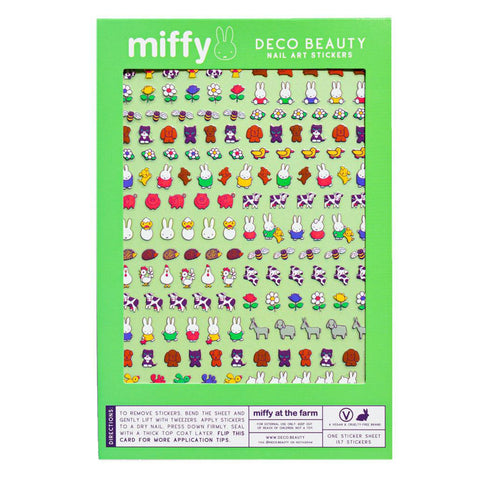 Miffy at the Farm Nail Art Stickers