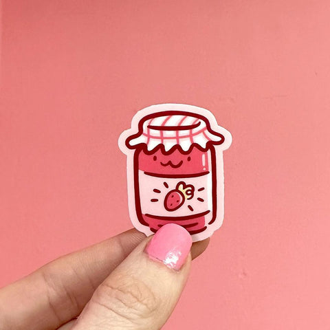 Strawberry Jam Mini Sticker
