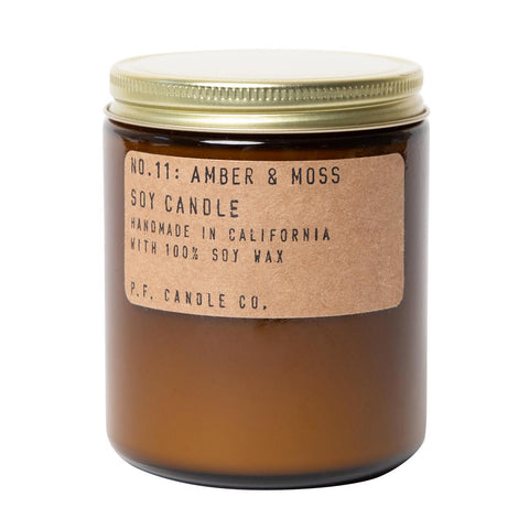 Amber + Moss Candle