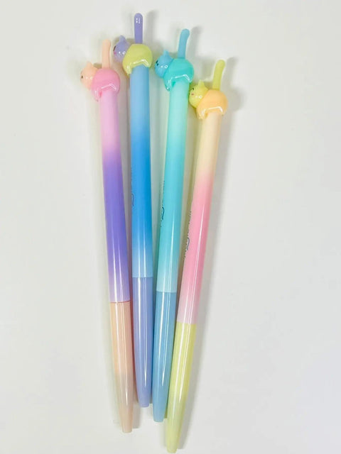 Rainbow Click Cat Pens