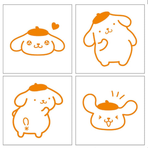 Pompompurin Stamp Set + Ink Pad