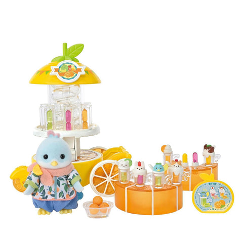 Citrus Bird Juice Shop Set