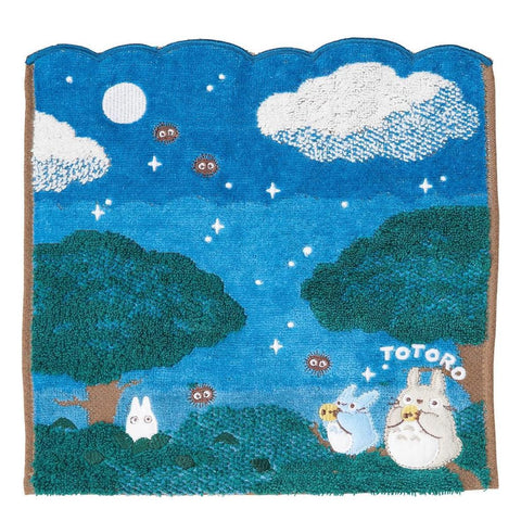 Moonlit Night Totoro Hand Towel