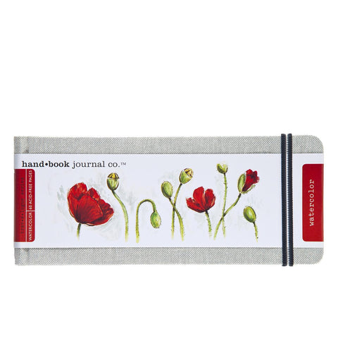 Pocket Panorama Travelogue Watercolor Journal