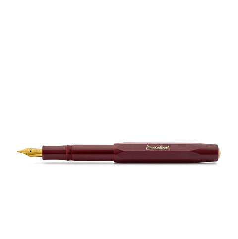 Classic Sport Fountain Pen, Bordeaux