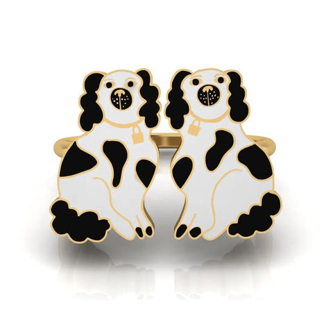 Staffordshire Dogs Adjustable Ring