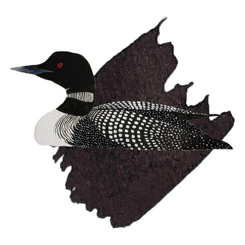 Common Loon Black Ink