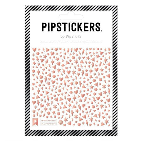 Radiant Rose Gold Stickers