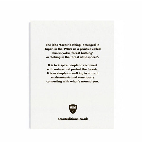 Forest Bathing Mini Card