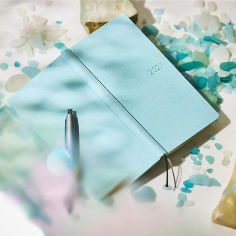 Hobonichi Techo Weeks 2027 Planner, Sea Glass