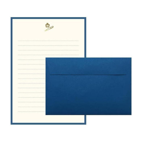 Lucia Foil-Stamped Letterset, Pen