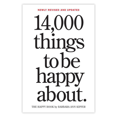 14,000 Things to Be Happy About.