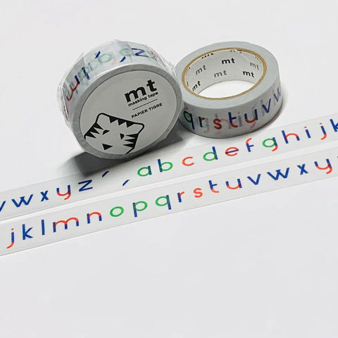 Papier Tigre L'alphabet Washi Tape