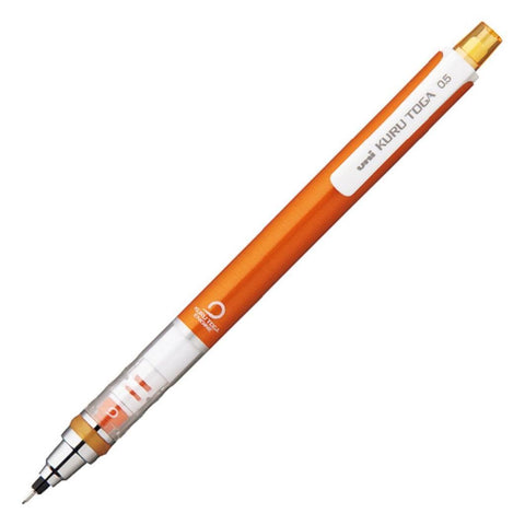 Uni Kuru Toga Mechanical Pencil, Orange
