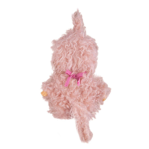 Fluffy Pink Beige Monchhichi Plush