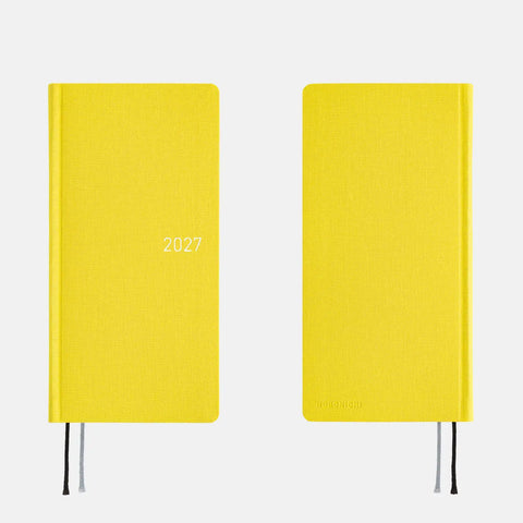 Hobonichi Techo Weeks Mega 2027 Planner, Canaria Yellow