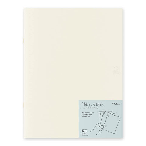 MD Light A4 Grid Notebooks, Pack of 3