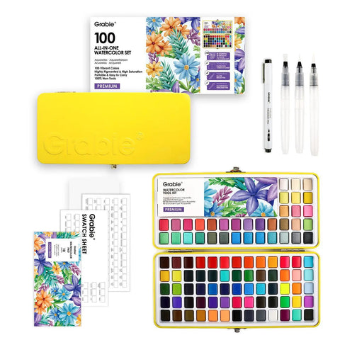 All-in-One Premium Watercolor Set of 100