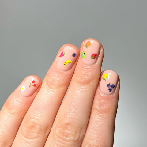 Teeny Fruits Nail Art Stickers