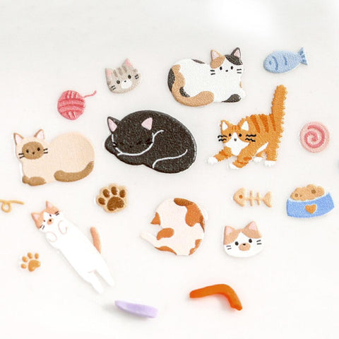 Cat's Fly Icing Stickers